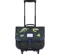 Tann's - Cartable à roulettes 38cm "Timothée" kaki - 11715 Multicolore