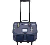 Tann's Cartable trolley Romain 38 x 37 x 20 cm Matière recyclée (bouteilles) Gris
