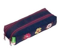 TANN'S - Trousse double "Inaya" rose - 23 x 6 x 9 cm - Coloris Rose Rose G