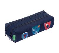 Tann's Trousse double Lancelot Bleu 23 x 6 x 9 cm Garçon Primaire