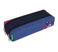 Tann's - Trousse double Olivia bleu/rose - 9415 Bleu G