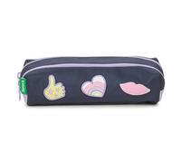 Tann's - Trousse double scolaire Giulia - Multicolore - Décor pastel girly - 2 compartiments