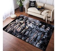 TANOHA Tapis 3D Star Wars Pattern, Soft Flannel Tapis pour Le Salon Chambre à Coucher Décor, Tapis de Sol pour Les Enfants Cuisine Salle à Manger Couloir.,100 * 160cm