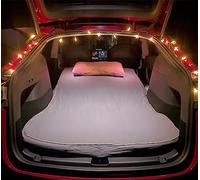 Tanola TESBEAUTY Matelas de camping conçu pour les personnes lourdes pour Tesla Model 3/Y/X CertiPUR Matelas en mousse à mémoire de forme, sac de rangement isotherme et drap fournis