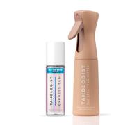 Tanologist Eau autobronzante moyenne (200ml) Eau autobronzante hydratante Approuvé dermatologiquement, propre, végétalien Ingrédients + Tanologist 360 Tan Spray Mister Accessoire