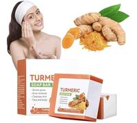 TANOOS Sadoer Turmeric Soap Bar, Natural Turmeric Soap Bar, Smoothing and Cleanses Skin Face Wash Soap Face Serum, Turmeric Soap Bar for Face & Body