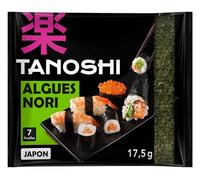 TANOSHI - Algues Nori - Sushis Makis - 7 feuilles - 18 g