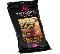 TANOSHI - Cacahuètes Wasabi 100G - Lot De 4