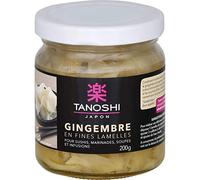 TANOSHI - Gingembre En Lamelles 200G - Lot De 3 - livraison offerte