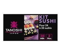 TANOSHI Kit Sushi 288G - Préparez des délices gastronomiques dans le confort de votre cuisine - Lot De 3