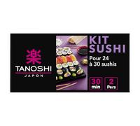 TANOSHI - Kit Sushi Complet - 30 Sushis - 2 personnes - 289 g
