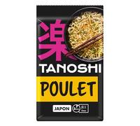 TANOSHI Nouilles Instantanées Japonaises - Poulet - Préparation en 3 Minutes - Sans Glutamate - Ramen Saveur Authentique - 85g