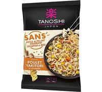 TANOSHI - Nouilles Savoureuses saveur poulet, Paquet 73g
