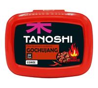 TANOSHI Pâte de Piment Coréenne Gochujang - Pot de 170 g - Fermentée et Relevée - Idéale pour Recettes Asiatiques et Marinades - Lot de 4