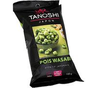 TANOSHI - Pois Wasabi, Saveur Intense Asiatique, 100G - Lot De 4