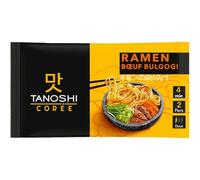 TANOSHI - Ramen Bœuf Savoureux, Texture Fondante et Réconfortante, Sachet 366g - Le lot de 3