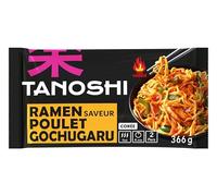 TANOSHI - Ramen Poulet Gochugaru - Nouilles Précuites Coréennes - 366 g