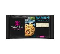 TANOSHI - Ramen Précuites Saveur Crevettes - Nouilles Japonaises Instantanées - Pour 2 Personnes - 360 g