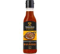 TANOSHI - Sauce Marinade Barbecue Coréen pour Bulgogi - À Base de Sauce Soja et Purée de Poire · Saveur Douce · Saveurs Sucrées-Salées du Barbecue Coréen - La Bouteille de 225ml - Le Lot De 4