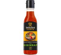 TANOSHI - Sauce Piment et Sésame pour Bibimbap - Fort · Cuisine Coréenne Authentique · Idéale pour Réaliser un Bibimbap Maison - La Bouteille de 225ml - Le Lot De 4