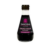 TANOSHI - Sauce Soja Sucrée - Sans Glutamate Ajouté, Flacon Pratique de 200ml