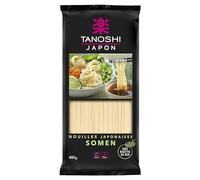 TANOSHI - Somen à Cuire - Nouilles Japonaises - Pour 4 Personnes - Préparation en 3 min - 400 g