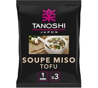 TANOSHI - Soupe Miso Tofu 61G - Lot De 4 - Offre Special