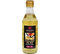 TANOSHI - Vinaigre de Riz Authentique pour Cuisine Asiatique, Bouteille 360 ml