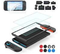 TanReginal Lot de 2 protecteurs d'écran en verre trempé compatibles avec Nintendo Switch 2, kit d'installation d'alignement automatique transparent HD transparent, accessoires pour Switch 2