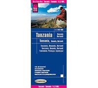 Tansania, Ruanda, Burundi (1:1.200.000)