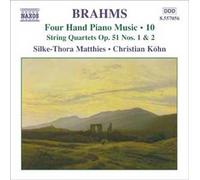 Brahms, J. - Oeuvres pour Piano A Quatre Mains, Vol. 10 [Import]