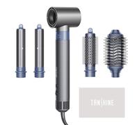 TANSHINE 5 en 1 Brosse Soufflante Air Styler,1400W Seche Cheveux Professionnel 200 Millions Ionique,Auto Hair Wrap silencieux Brosse Lissante,Bouclés,Volumateur,Brosse Thermique Chauffante Brushing