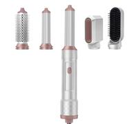 TANSHINE 5 en 1 Brosse Soufflante Air Styler, Auto Hair Wrap Seche Cheveux Boucler, Brosse Lissante Pour Cheveux, Sécher, Volumateur, Lisser, Magic Twist Brosse Thermique Chauffante Brushing