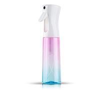TANSHINE Vaporisateur d'eau pour cheveux et plantes - Flacon pulvérisateur continu pour coiffer, nettoyer, brumiser et soins de la peau - 300 ml - Bleu rose