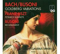 Tanski - Bach Goldberg Variations Liszt: Petrarch Sonnets Busoni: Recueillement [Import]