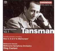 Alexandre Tansman – Symphonies n°4, 5 et 6 – vol.1