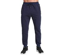 Tansozer Pantalon Jogging Homme Jogger Pantalon Survetement Homme Sportswear Sport Coton Training Pantalon Sudation Running Pants Bleu 2XL