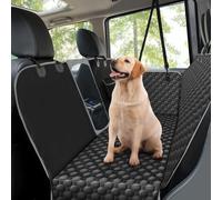 Tansport Car Seat Covers For Dogs, Car Seat Covers With Viewing Window, Waterproof And Suv, 145 X 136 Cm, Black