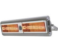 Tansun Sorrento Chauffage IR à quartz 3000 W 22 m² argent