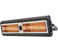 Tansun Sorrento Chauffage IR à quartz 3000 W 22 m² noir