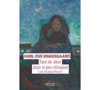 Tant de désir pour si peu d'espace – Éditions Denoël