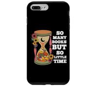 Tant de Livres mais si Peu de Temps - T-Shirt pour lecteurs de vers de bibliothèque Coque pour iPhone 7 Plus/8 Plus