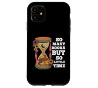 Tant de Livres mais si Peu de Temps - T-Shirt pour lecteurs de vers de bibliothèque Coque pour iPhone 11