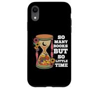Tant de Livres mais si Peu de Temps - T-Shirt pour lecteurs de vers de bibliothèque Coque pour iPhone XR