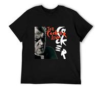 Tantalize Joe Cocker Live Graphic T Shirts for Men Crew Neck Black