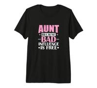 Tante Bad Influence est Gratuite T-Shirt Haut de Gamme