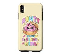 Tante de Birthday Girl Kawaii Dumpling Joyeux Anniversaire Coque pour iPhone XS Max