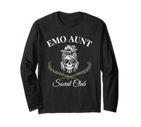 Tante drôle d'Emo Aunt Social Club Manche Longue