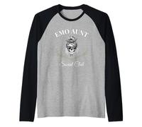 Tante drôle d'Emo Aunt Social Club Manche Raglan