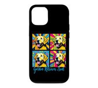 Tante Golden Retriever Style Pop Art Coque pour iPhone 12/12 Pro